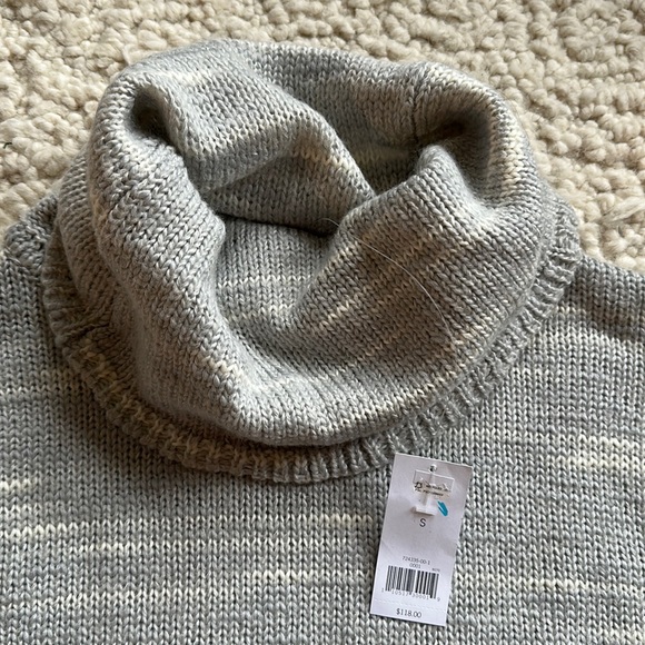 Space Dyed Turtleneck Tunic Sweater - Picture 3 of 15